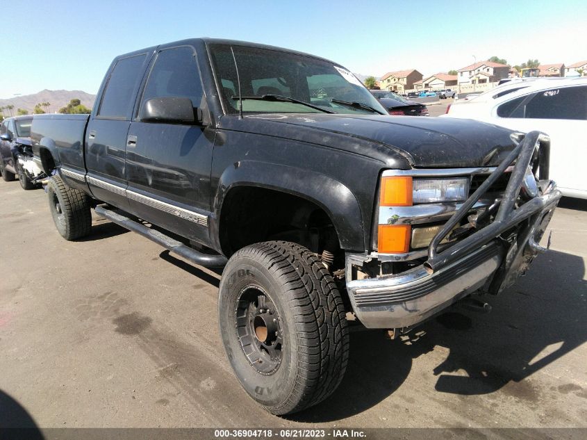 CHEVROLET C/K 3500 CREW CAB 1998. Lot# 36904718. VIN 1GCHK33J3WF009736. Photo 1