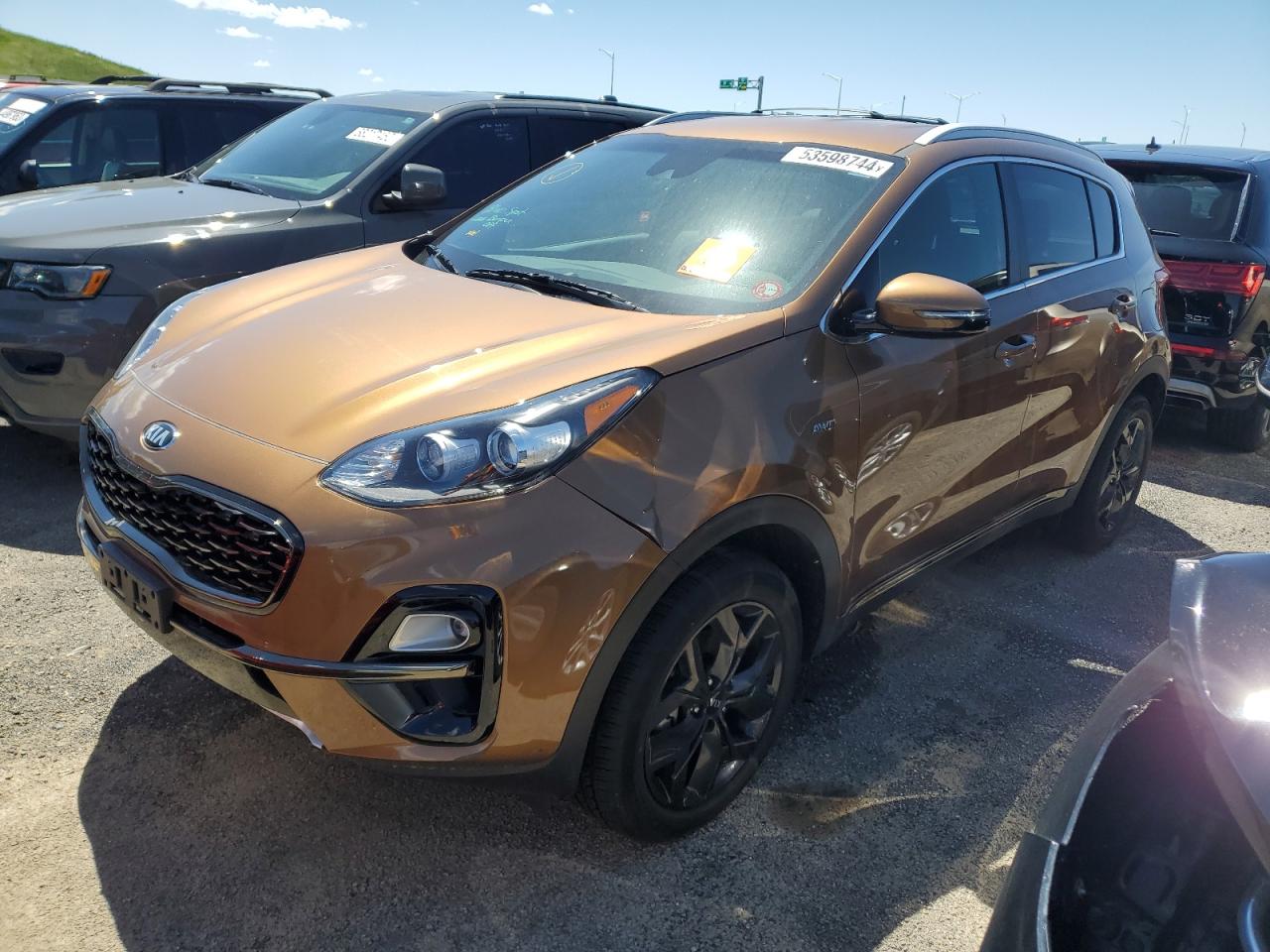 KIA SPORTAGE 2020. Lot# 53598744. VIN KNDP6CAC0L7652877. Photo 1